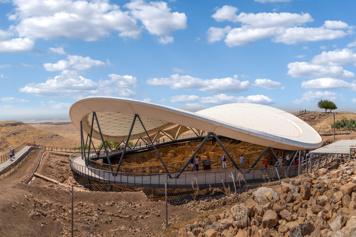 The oldest temple of the world, Gobekli Tepe.