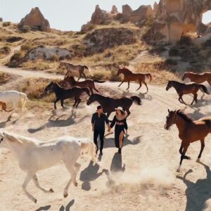 A Photo Shoot With Horses In Cappadocia